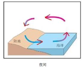 海風和陸風的區別(海陸風和陸海風的形成區別)